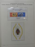 BRD, Bund ab 1951 gestempelt besammelt im Schaubek-Album #LZ591