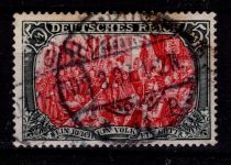 Deutsches Reich 81 A a gestempelt geprüft Jäschke BPP #OF021