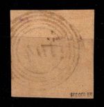 Baden 1 b gestempelt links leicht berührt, geprüft Seeber BPP #OF039