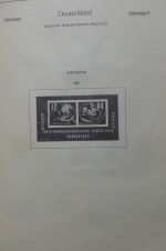 Deutschland nach 1945 gestempelt teilbesammelt in KA-BE Schwarte #LZ614