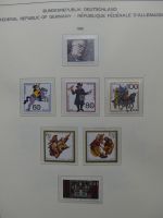 BRD Bund dual teilweise auch Falz besammelt in Schaubek Schwarte #LZ616