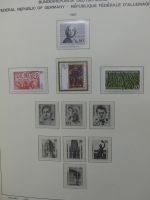 BRD Bund dual teilweise auch Falz besammelt in Schaubek Schwarte #LZ616