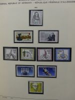 BRD Bund dual teilweise auch Falz besammelt in Schaubek Schwarte #LZ616