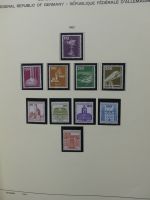 BRD Bund dual teilweise auch Falz besammelt in Schaubek Schwarte #LZ616