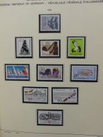 BRD Bund dual teilweise auch Falz besammelt in Schaubek Schwarte #LZ616