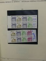 BRD Bund dual teilweise auch Falz besammelt in Schaubek Schwarte #LZ616