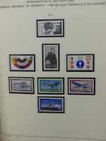 BRD Bund dual teilweise auch Falz besammelt in Schaubek Schwarte #LZ616