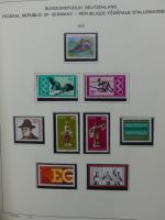 BRD Bund dual teilweise auch Falz besammelt in Schaubek Schwarte #LZ616