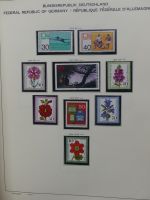 BRD Bund dual teilweise auch Falz besammelt in Schaubek Schwarte #LZ616