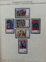 BRD Bund dual teilweise auch Falz besammelt in Schaubek Schwarte #LZ616