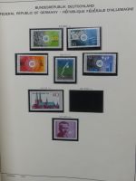 BRD Bund dual teilweise auch Falz besammelt in Schaubek Schwarte #LZ616