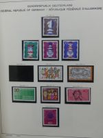 BRD Bund dual teilweise auch Falz besammelt in Schaubek Schwarte #LZ616