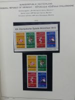 BRD Bund dual teilweise auch Falz besammelt in Schaubek Schwarte #LZ616