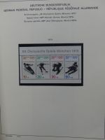 BRD Bund dual teilweise auch Falz besammelt in Schaubek Schwarte #LZ616