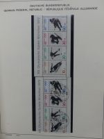 BRD Bund dual teilweise auch Falz besammelt in Schaubek Schwarte #LZ616