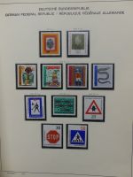 BRD Bund dual teilweise auch Falz besammelt in Schaubek Schwarte #LZ616