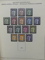 BRD Bund dual teilweise auch Falz besammelt in Schaubek Schwarte #LZ616