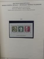 BRD Bund dual teilweise auch Falz besammelt in Schaubek Schwarte #LZ616