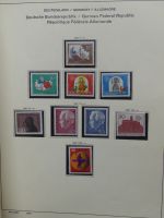 BRD Bund dual teilweise auch Falz besammelt in Schaubek Schwarte #LZ616