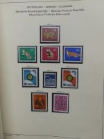 BRD Bund dual teilweise auch Falz besammelt in Schaubek Schwarte #LZ616