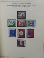 BRD Bund dual teilweise auch Falz besammelt in Schaubek Schwarte #LZ616