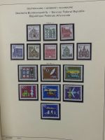 BRD Bund dual teilweise auch Falz besammelt in Schaubek Schwarte #LZ616