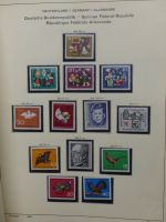 BRD Bund dual teilweise auch Falz besammelt in Schaubek Schwarte #LZ616