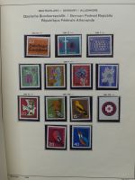 BRD Bund dual teilweise auch Falz besammelt in Schaubek Schwarte #LZ616