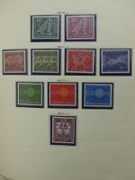 BRD Bund dual teilweise auch Falz besammelt in Schaubek Schwarte #LZ616