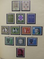 BRD Bund dual teilweise auch Falz besammelt in Schaubek Schwarte #LZ616