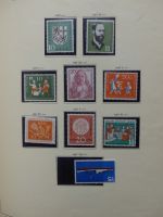 BRD Bund dual teilweise auch Falz besammelt in Schaubek Schwarte #LZ616