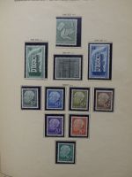 BRD Bund dual teilweise auch Falz besammelt in Schaubek Schwarte #LZ616