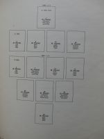 BRD Bund dual teilweise auch Falz besammelt in Schaubek Schwarte #LZ616