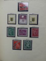 BRD Bund dual teilweise auch Falz besammelt in Schaubek Schwarte #LZ616