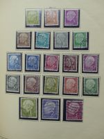 BRD Bund dual teilweise auch Falz besammelt in Schaubek Schwarte #LZ616