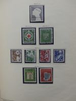 BRD Bund dual teilweise auch Falz besammelt in Schaubek Schwarte #LZ616