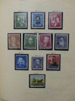 BRD Bund dual teilweise auch Falz besammelt in Schaubek Schwarte #LZ616