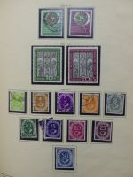 BRD Bund dual teilweise auch Falz besammelt in Schaubek Schwarte #LZ616