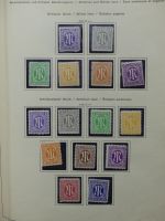 BRD Bund dual teilweise auch Falz besammelt in Schaubek Schwarte #LZ616