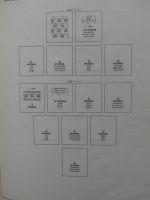 BRD Bund dual teilweise auch Falz besammelt in Schaubek Schwarte #LZ616