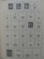 BRD Bund dual teilweise auch Falz besammelt in Schaubek Schwarte #LZ616