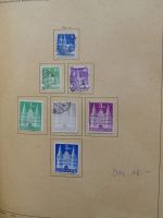 BRD Bund dual teilweise auch Falz besammelt in Schaubek Schwarte #LZ616