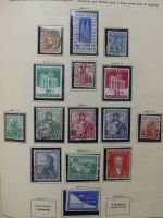 BRD Bund dual teilweise auch Falz besammelt in Schaubek Schwarte #LZ616