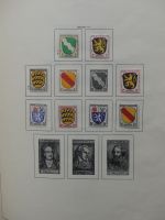 BRD Bund dual teilweise auch Falz besammelt in Schaubek Schwarte #LZ616