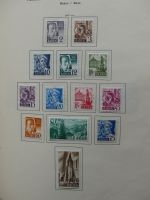 BRD Bund dual teilweise auch Falz besammelt in Schaubek Schwarte #LZ616