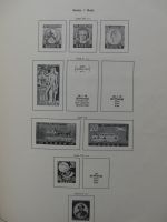 BRD Bund dual teilweise auch Falz besammelt in Schaubek Schwarte #LZ616