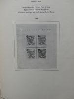 BRD Bund dual teilweise auch Falz besammelt in Schaubek Schwarte #LZ616