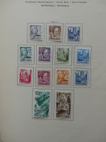 BRD Bund dual teilweise auch Falz besammelt in Schaubek Schwarte #LZ616