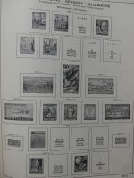 BRD Bund dual teilweise auch Falz besammelt in Schaubek Schwarte #LZ616