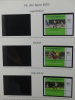 BRD Bund 2002-2003 gestempelt besammelt im Post Vordruck #LZ617